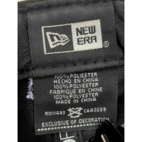 LMB New Era 59Fifty Vaqueros Unión Laguna fitted Black Cap Hat 7 1/2 - Picture 11 of 11